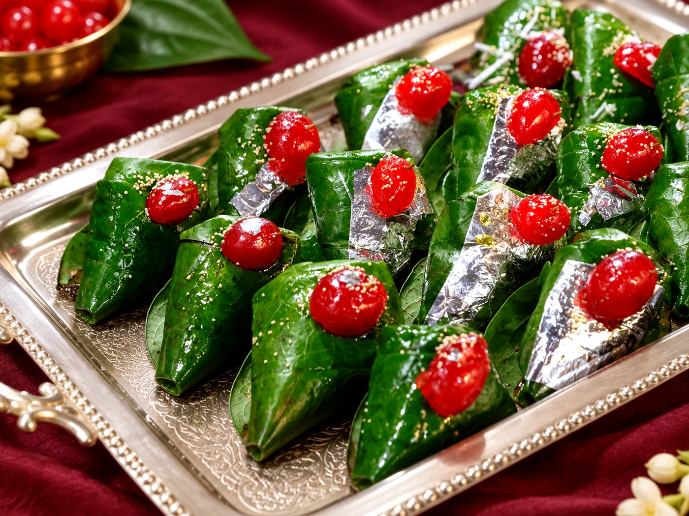 Special Meetha Paan with a premium sweet presentation at Manakamana Paan Bhandar