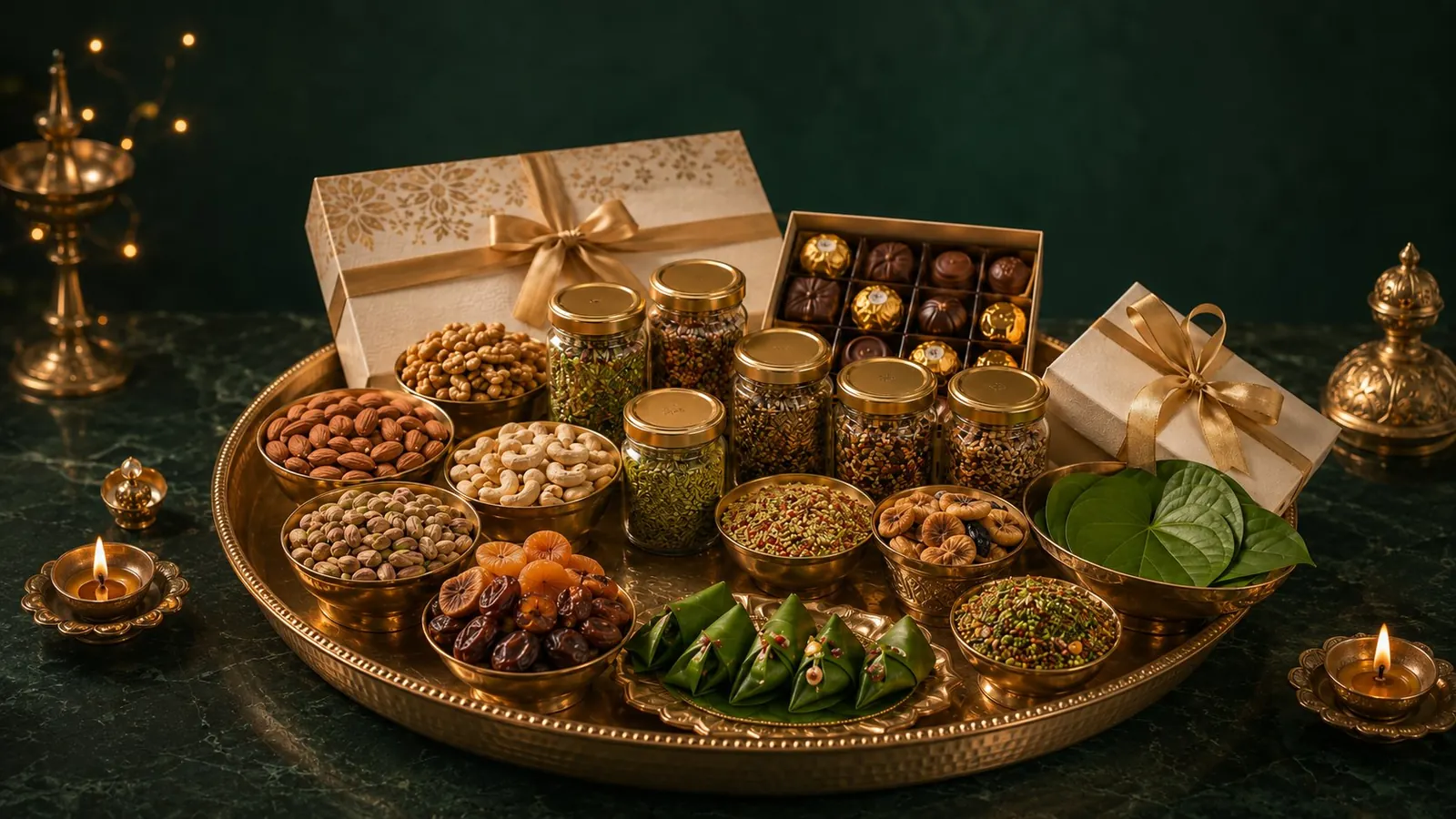 Premium dry fruits mouth fresheners chocolates and gift essentials at Manakamana Paan Bhandar